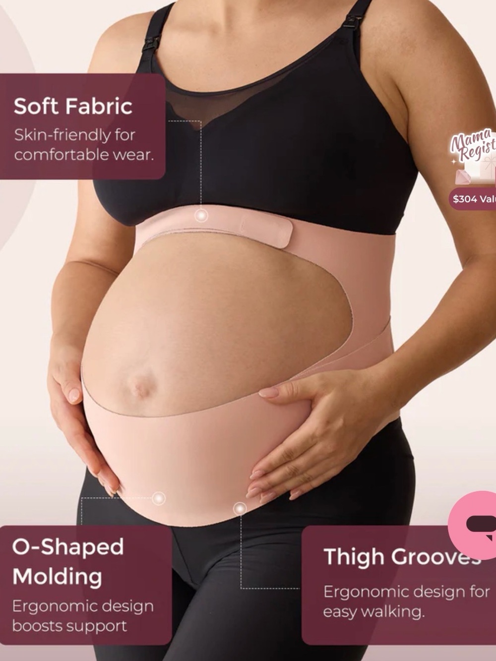 BumpEase - Momcozy Ergonest Maternity Belly Band